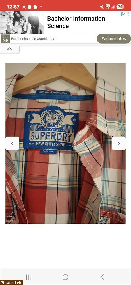 Bild 3: Superdry Hemd Grösse M zu verkaufen