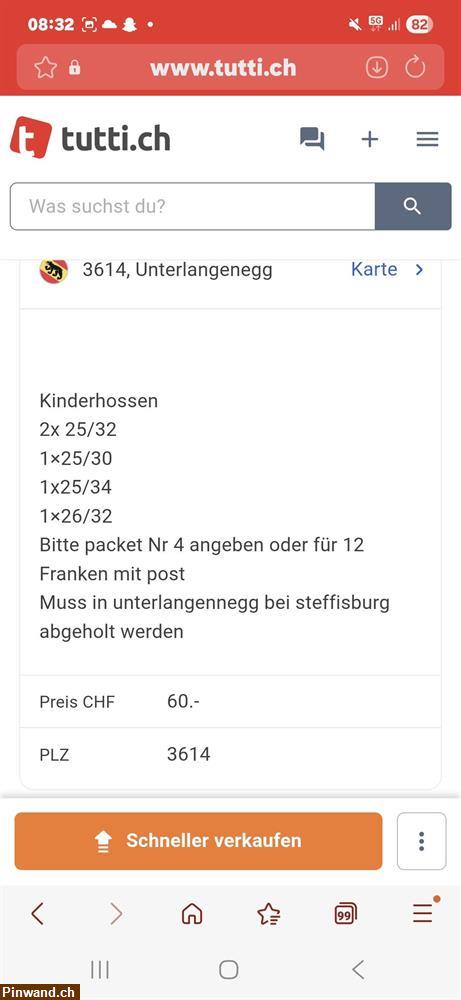 Bild 1: Kinder Jeans zu verkaufen