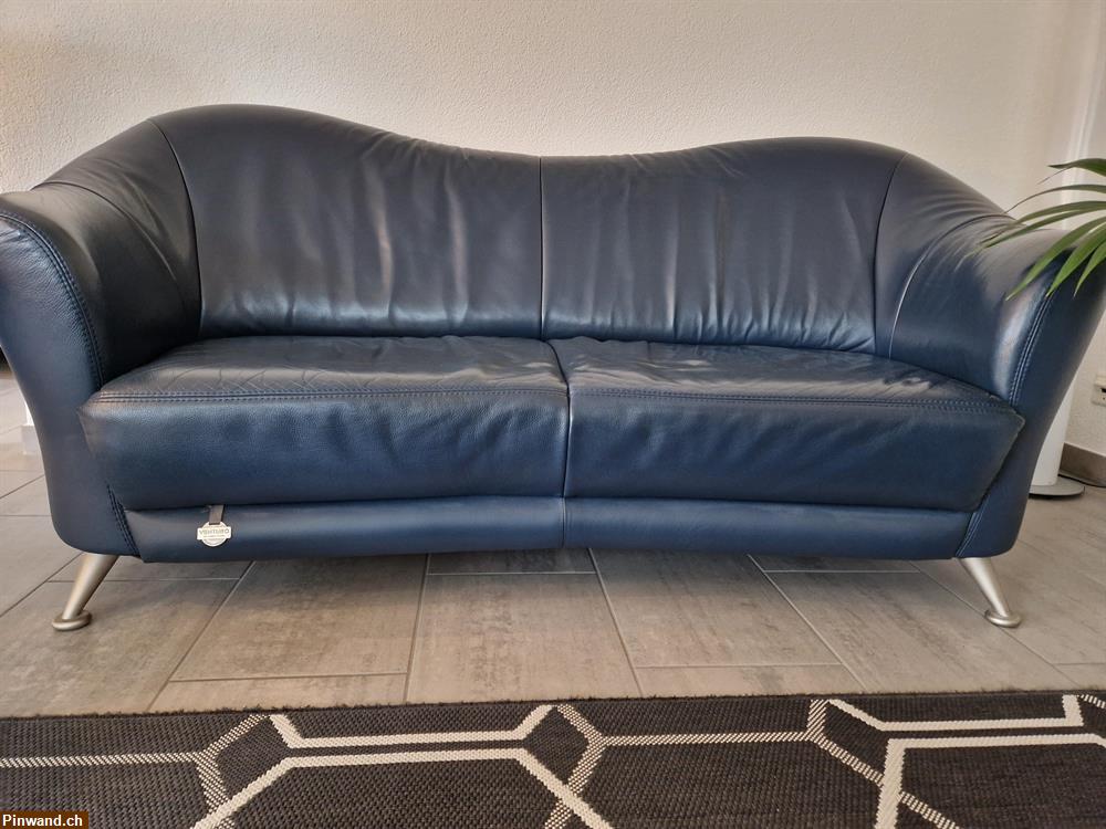 Bild 1: Leder Sofa & Sessel zu verkaufen