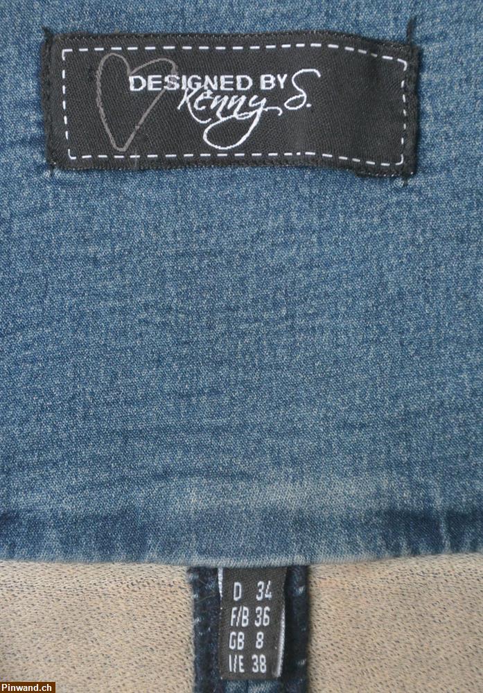 Bild 3: Blaue Jeansjacke von KennyS. zu verkaufen