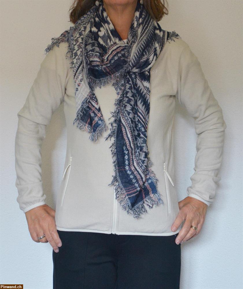 Bild 3: doubleface Schal mit Muster zu verkaufen