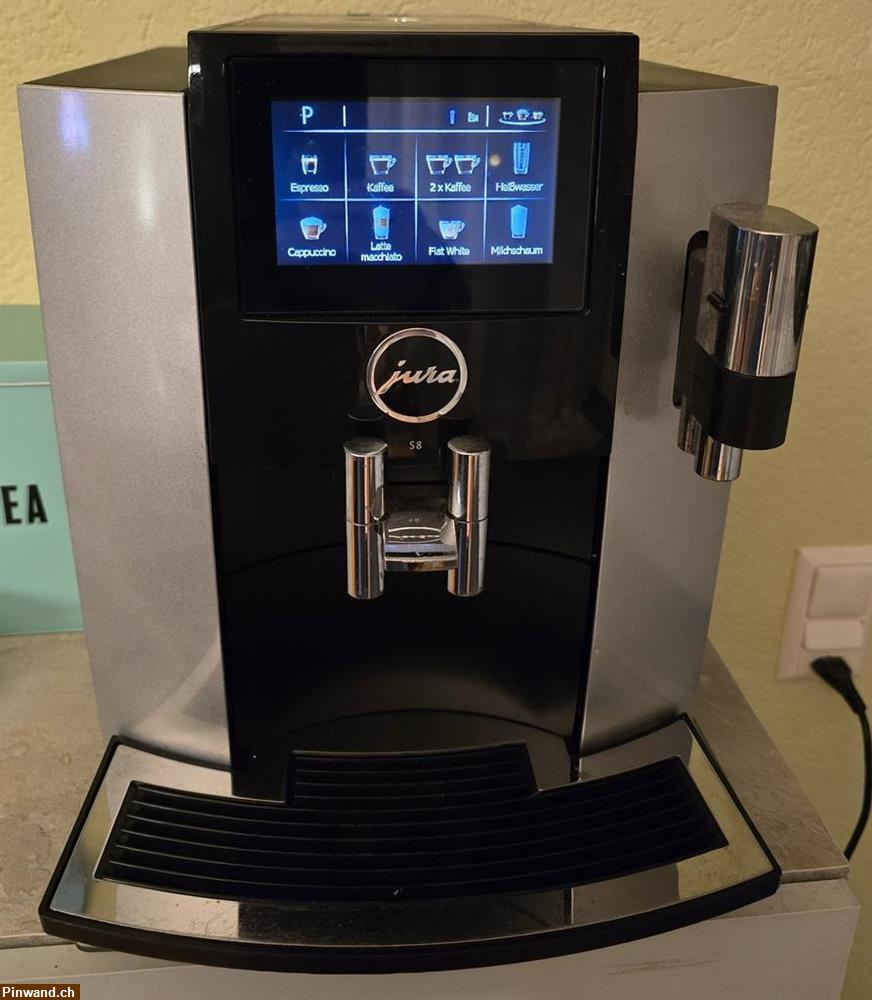 Bild 1: Occasion Kaffeevollautomat JURA S8 Moonlight Silver