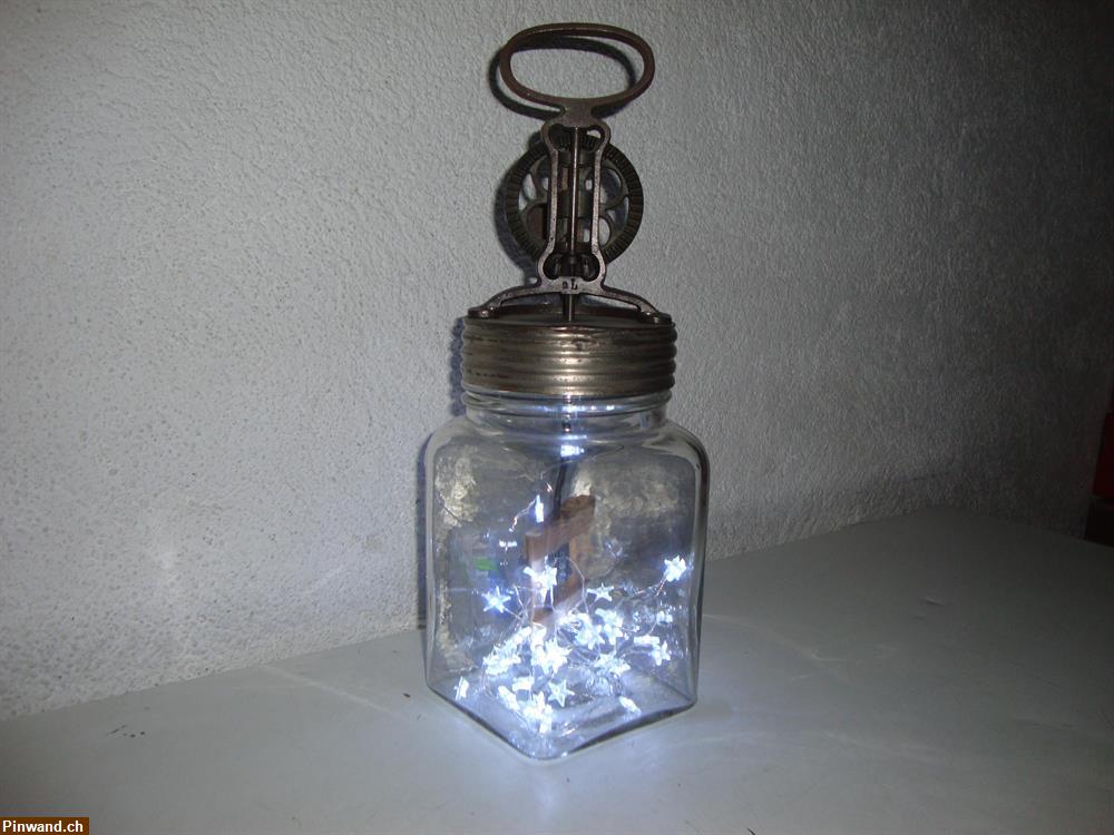 Bild 1: Butterglas beleuchtet zu verkaufen