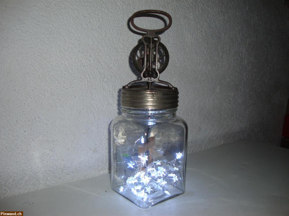 Bild 4: Butterglas beleuchtet zu verkaufen