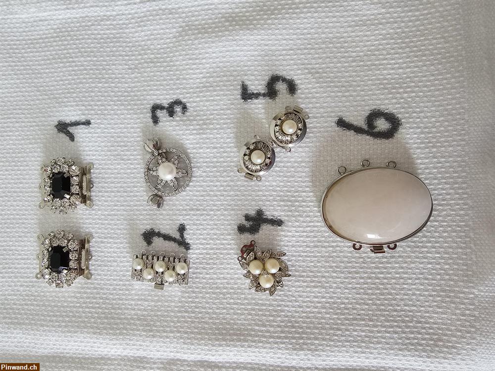 Bild 1: Schmuck-Schliessen Diverse Formen für Schmuckherstellung