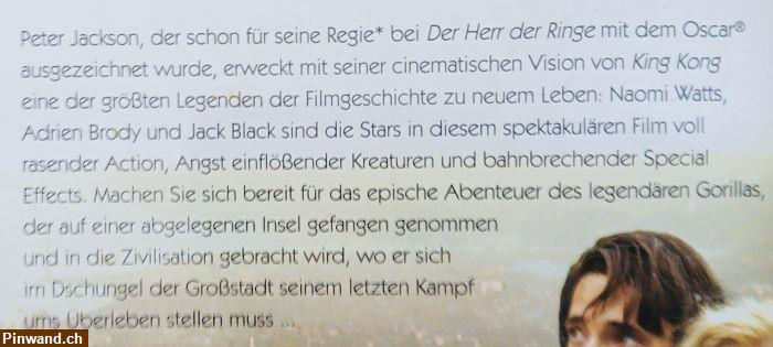 Bild 3: DVD - King Kong zu verkaufen