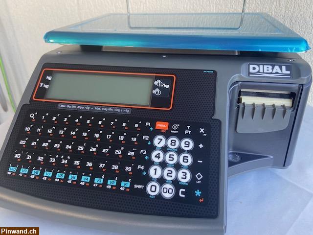 Bild 1: Etikettierwaage Dibal D-545, geeicht