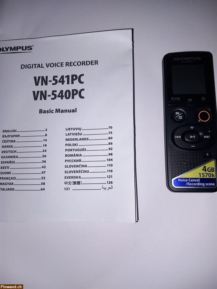 Bild 1: Voice Recorder VN 541 PC zu verkaufen