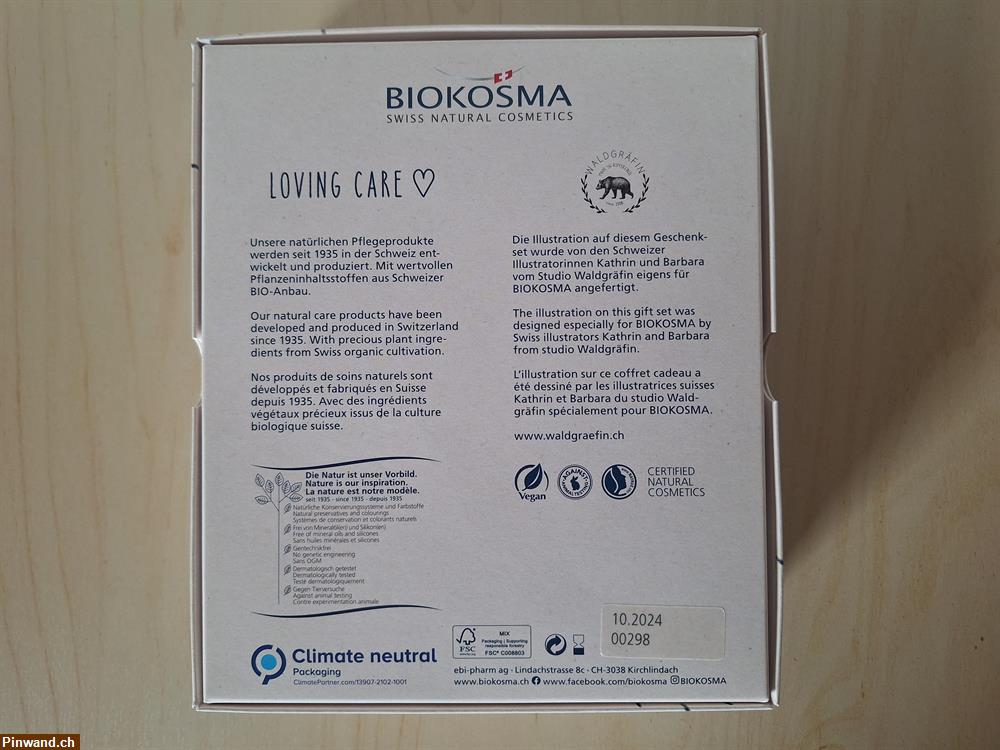 Bild 5: BIOKOSMA Geschenkset MEN 2-teilig, NEU & OVP