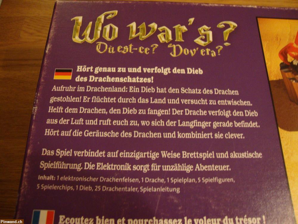 Bild 6: Spiel wo wars zu verkaufen