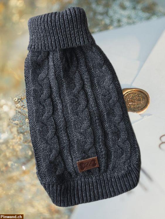 Bild 4: Winter Strickpullover für Hunde Gr. S zu verkaufen