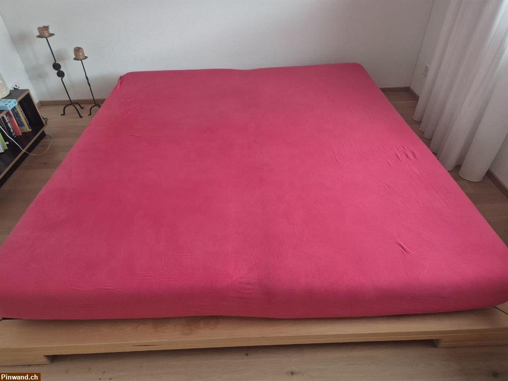 Bild 2: Futonbett 180 x 200 cm mit 2 Lattenrosten und 2 Matratzen