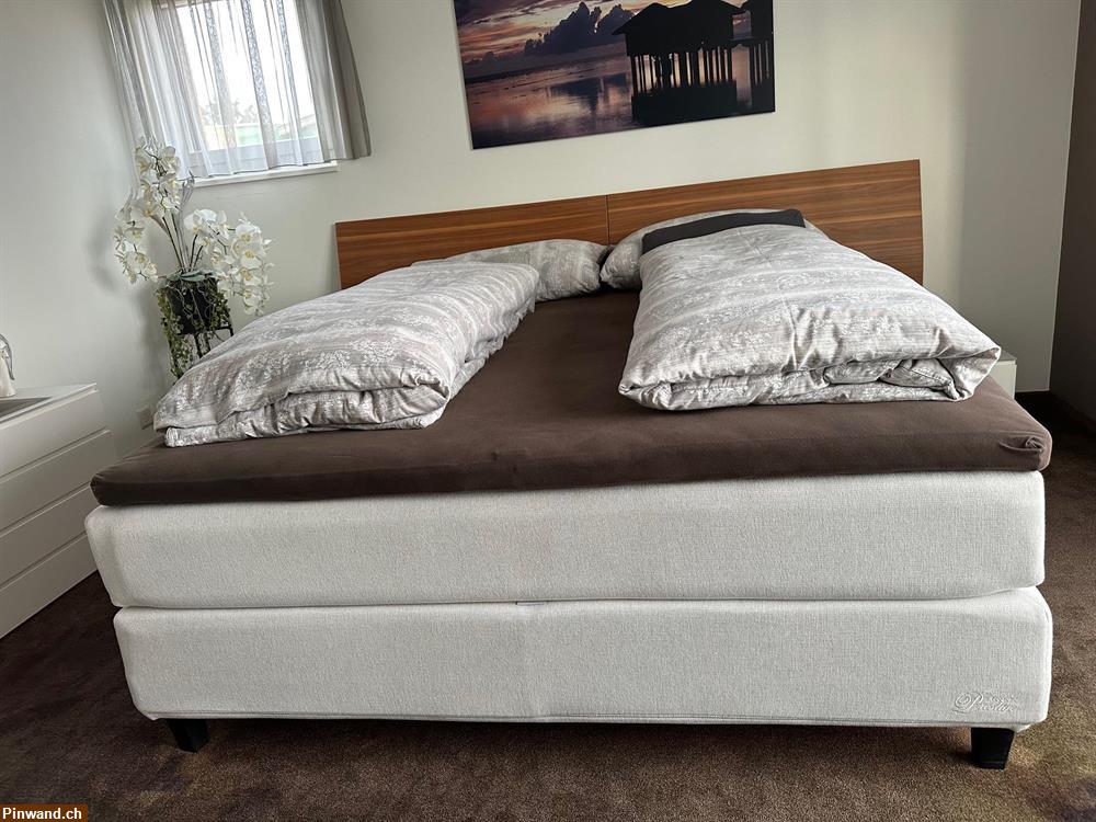 Bild 2: Gratis Box Spring Bett 180cm x 220cm zu verschenken