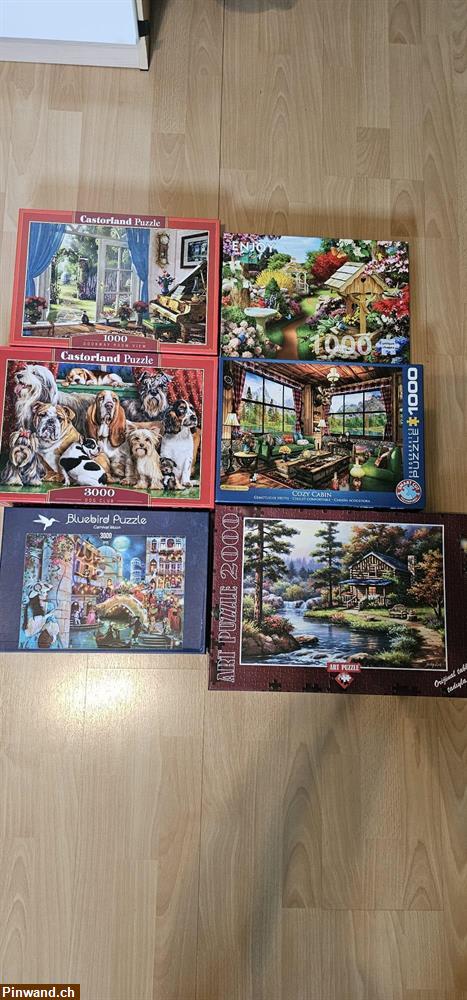 Bild 1: Viele Puzzle ab 1000 Teile zu verkaufen