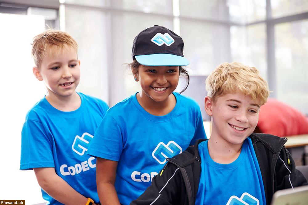 Bild 3: Kinder Code Camp im Kt. ZH, LU, BS, FR und ZG