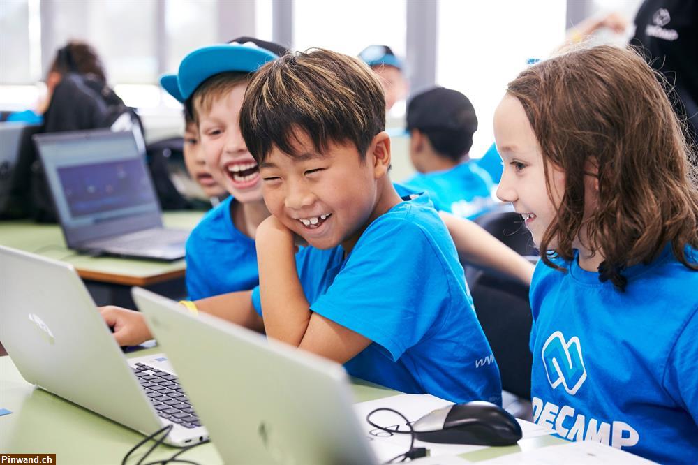 Bild 1: Kinder Code Camp in Zug