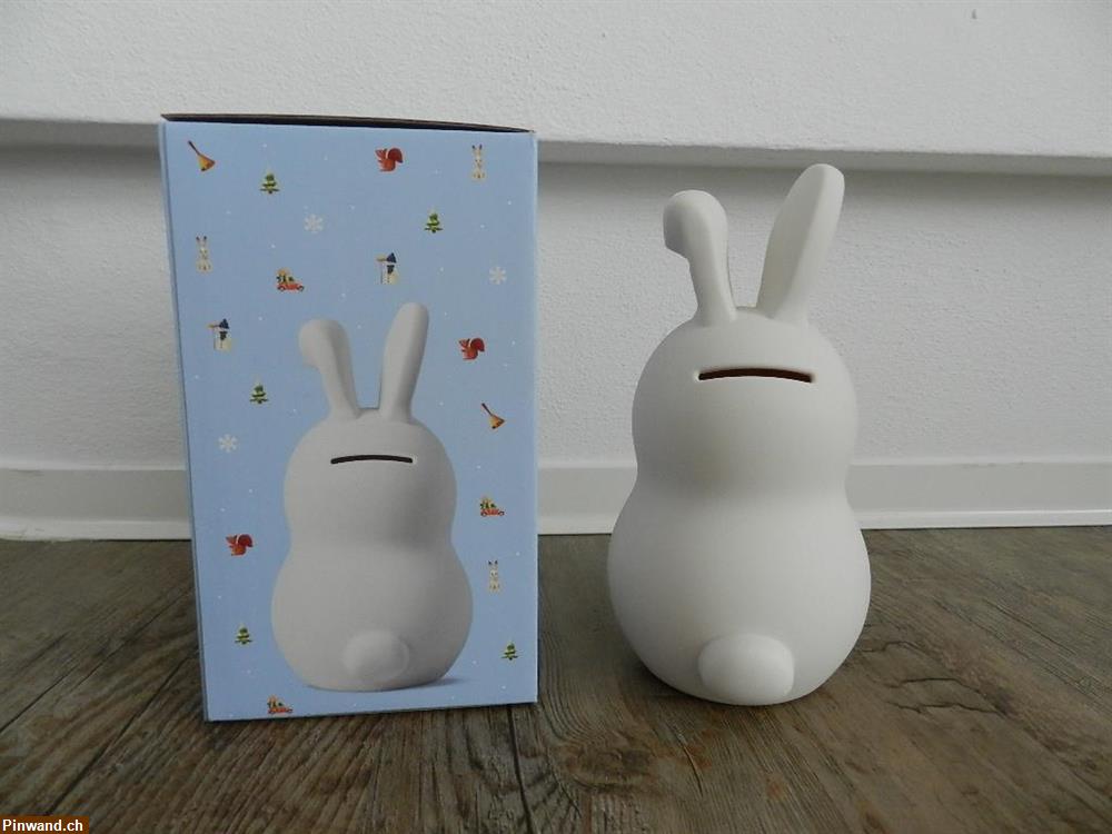 Bild 2: Spardose Schneehase Coop Magischer Winter