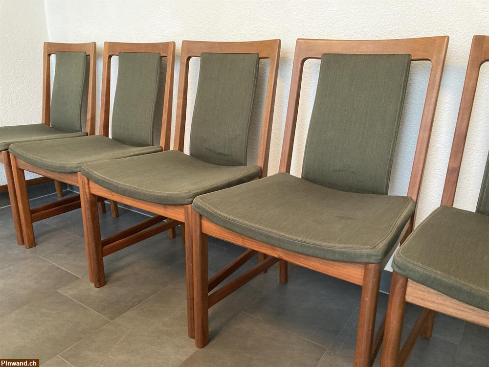 Bild 1: Dänische Teak Stühle zu verkaufen