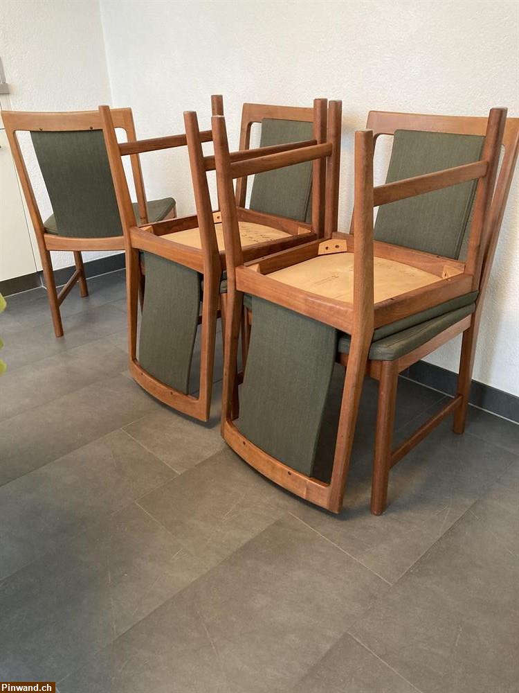 Bild 2: Dänische Teak Stühle zu verkaufen