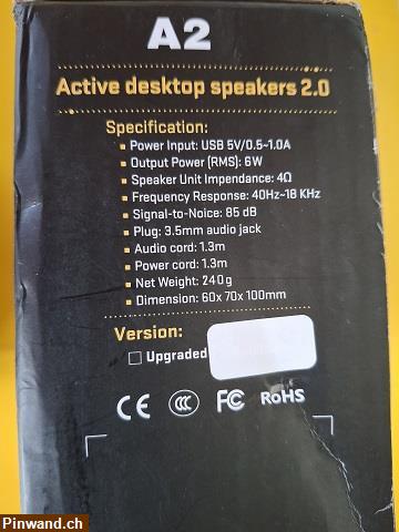 Bild 2: Lautsprecher Magnetische mit LED-Lichter neu