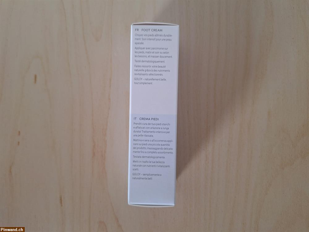 Bild 4: Goloy Fusscreme 75 ml, Neu & OVP !