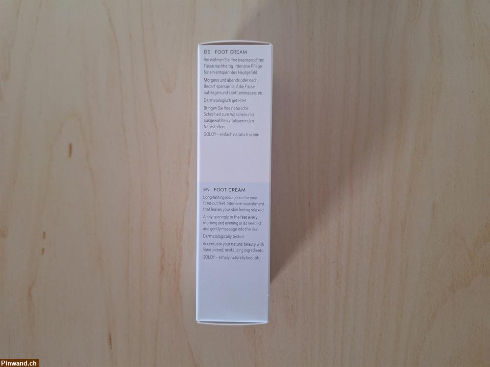 Bild 5: Goloy Fusscreme 75 ml, Neu & OVP !