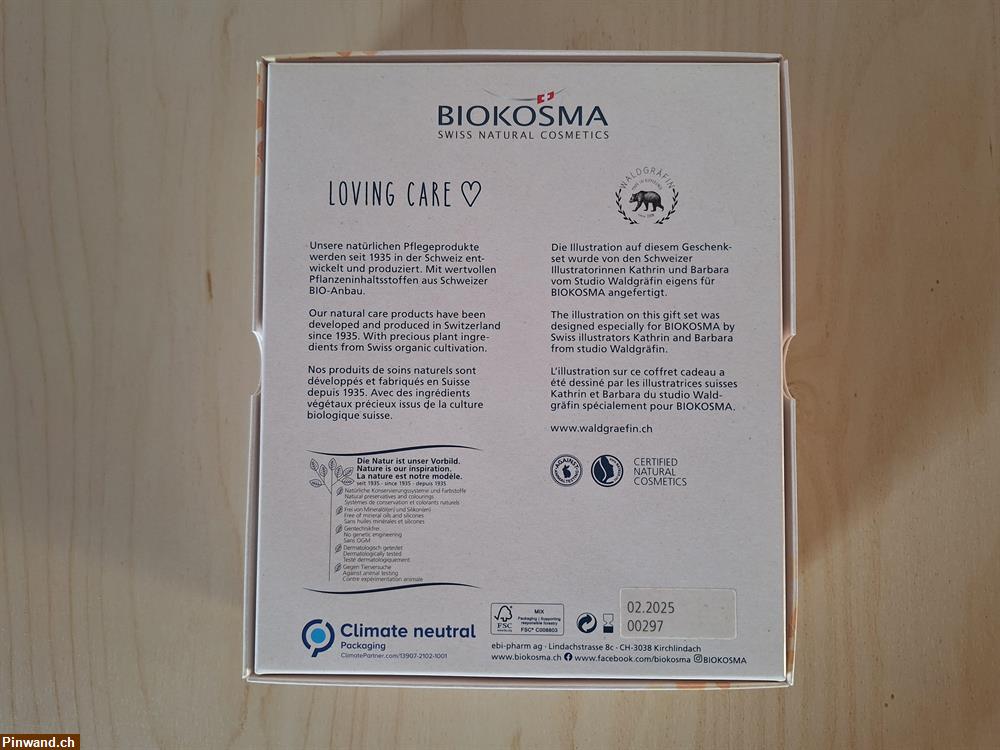 Bild 6: BIOKOSMA Geschenkset Aprikose Honig - BIO + EXTRA, Neu & OVP