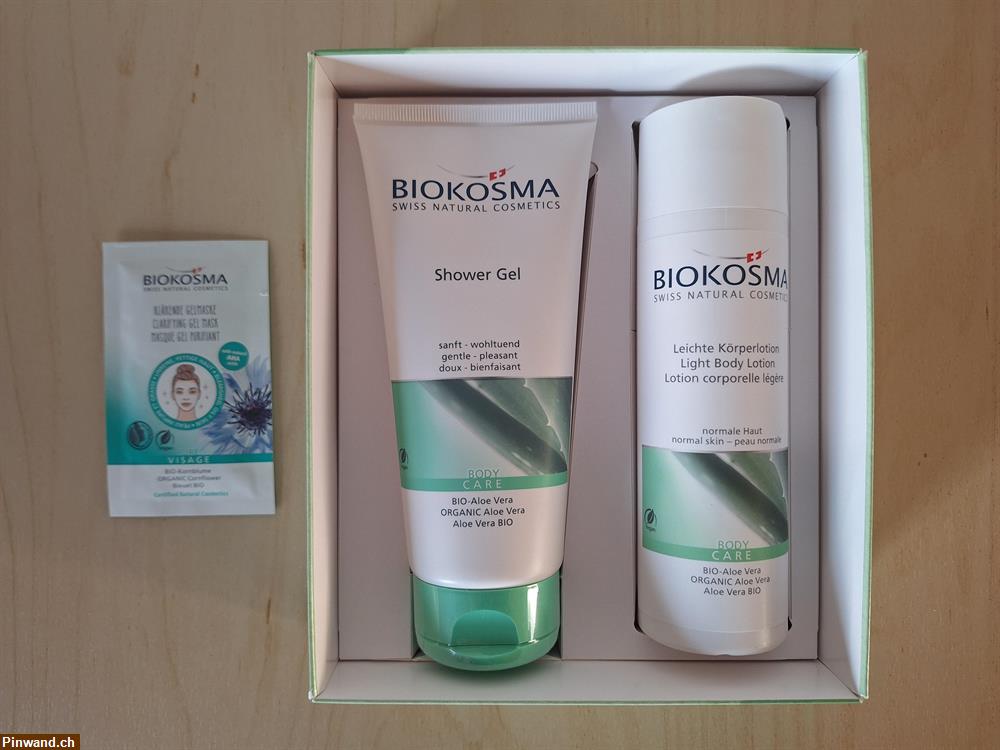 Bild 10: BIOKOSMA Geschenkset ALOE VERA BIO + EXTRA Bonus, NEU & OVP