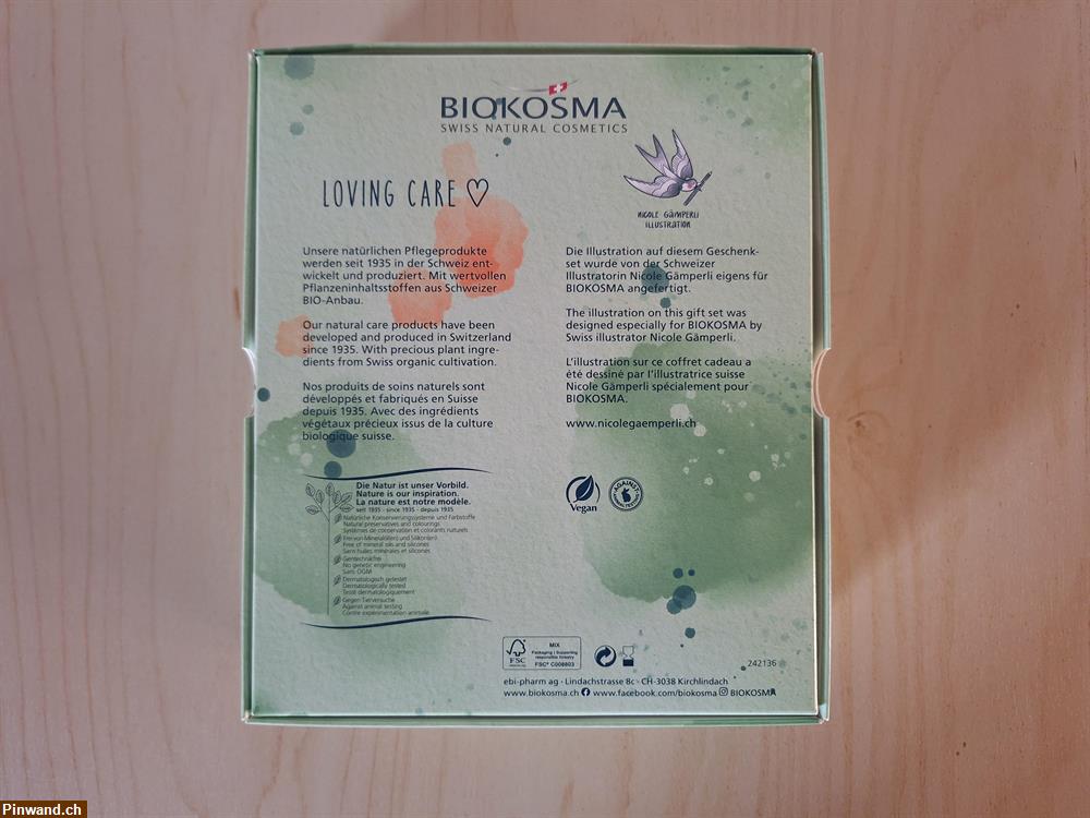 Bild 8: BIOKOSMA Geschenkset ALOE VERA BIO + EXTRA Bonus, NEU & OVP