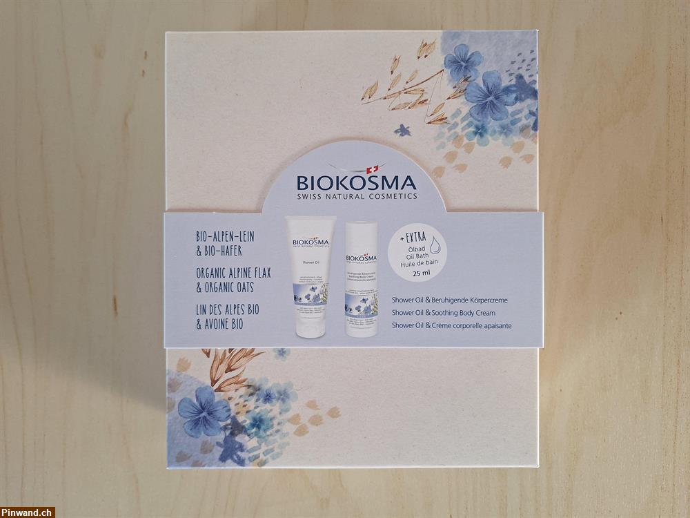 Bild 1: BIOKOSMA Geschenkset Alpenlein Hafer BIO + EXTRA, NEU & OVP