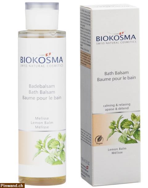 Bild 1: BIOKOSMA Badebalsam Melisse 200 ml - beruhigt & entspannt, NEU & OVP