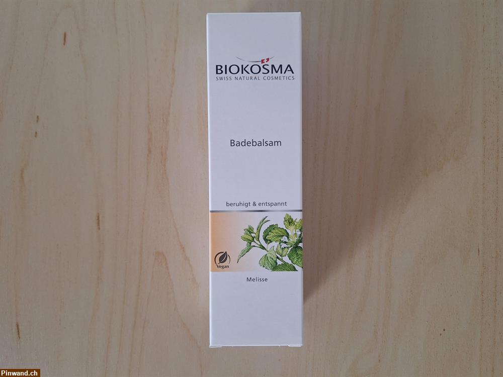 Bild 2: BIOKOSMA Badebalsam Melisse 200 ml - beruhigt & entspannt, NEU & OVP