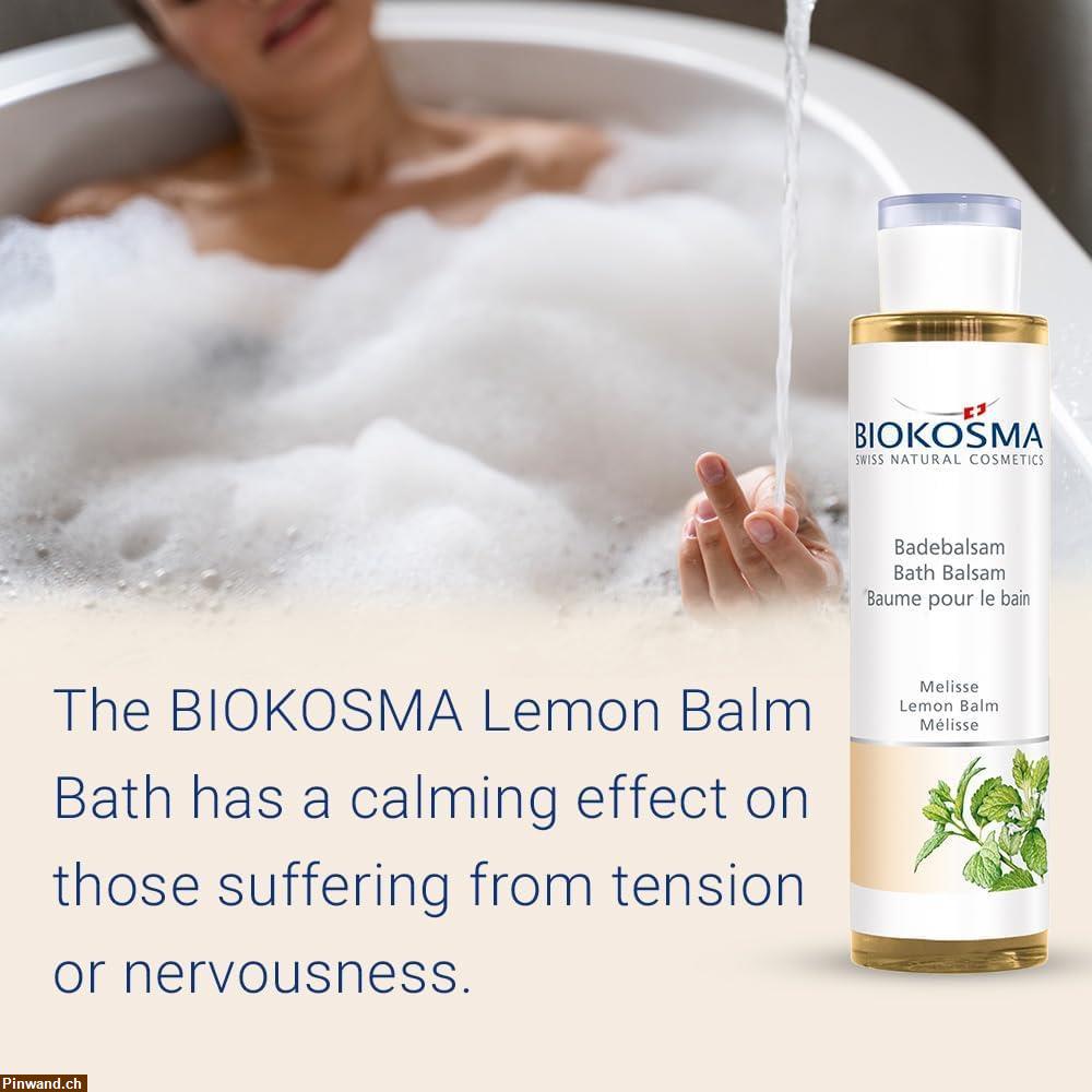 Bild 6: BIOKOSMA Badebalsam Melisse 200 ml - beruhigt & entspannt, NEU & OVP