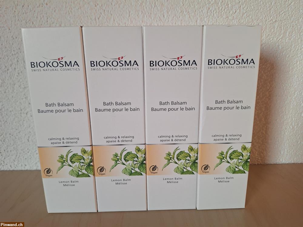 Bild 7: BIOKOSMA Badebalsam Melisse 200 ml - beruhigt & entspannt, NEU & OVP