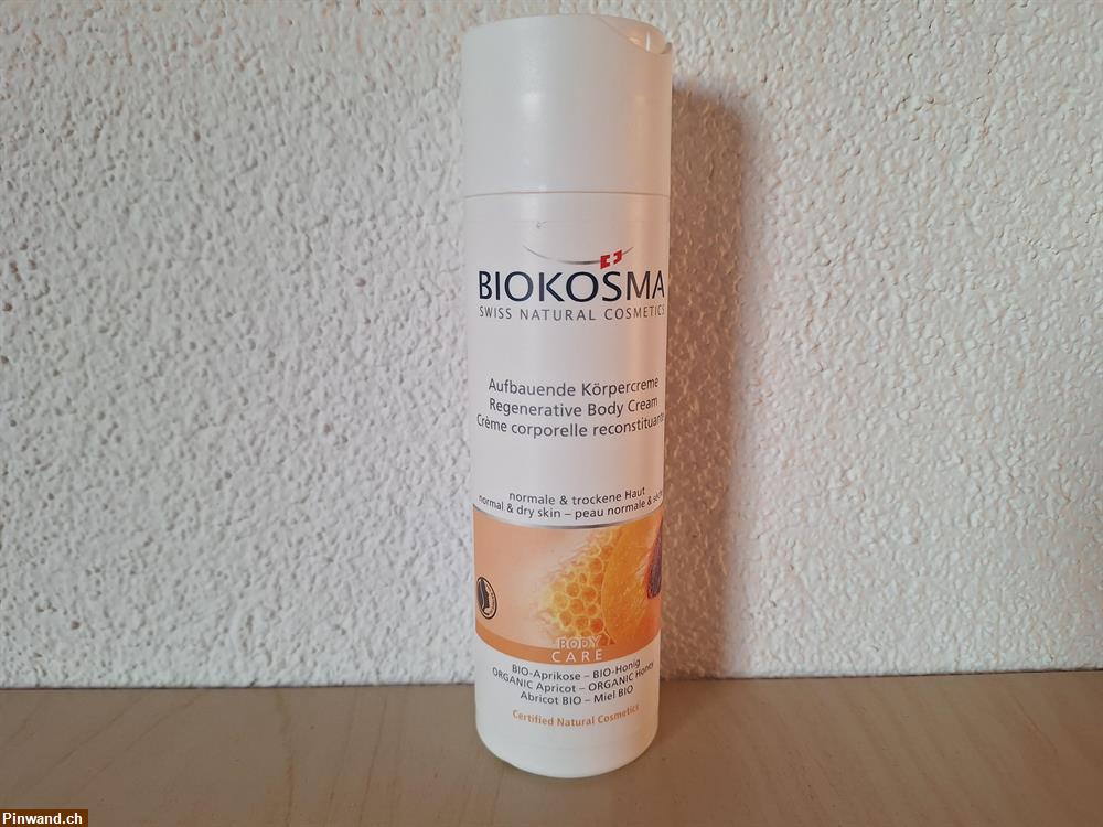 Bild 1: BIOKOSMA Aufbauende Körpercreme Aprikose Honig Bio 200 ml, NEU