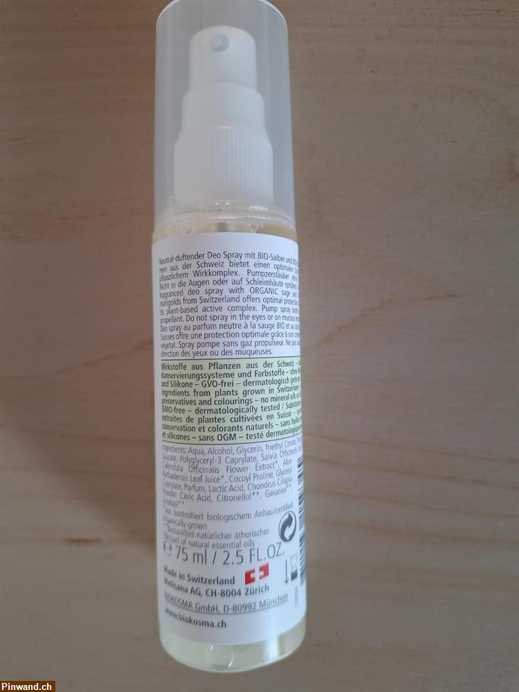 Bild 3: BIOKOSMA Deo Spray Salbei Ringelblume Bio 75 ml NEU & OVP