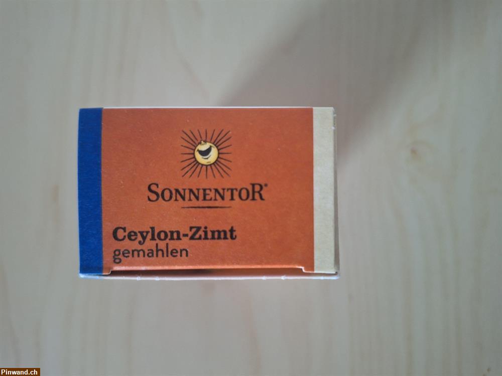 Bild 5: Sonnentor Zimt Ceylon gemahlen bio 40g, NEU & OVP