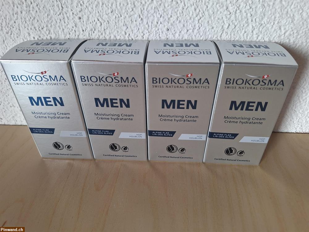 Bild 1: BIOKOSMA Men Feuchtigkeitscreme (50ml), NEU & OVP