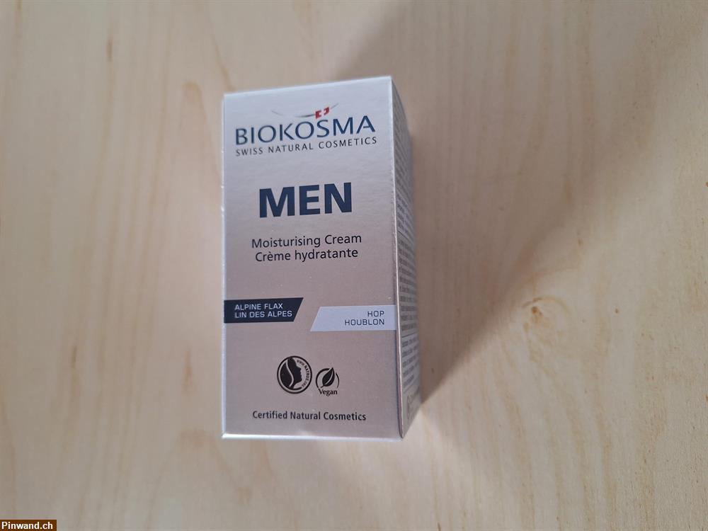 Bild 2: BIOKOSMA Men Feuchtigkeitscreme (50ml), NEU & OVP