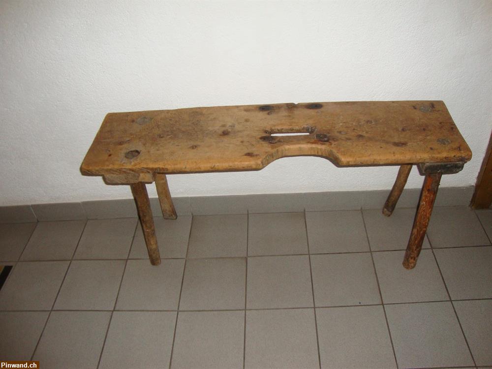 Bild 3: Alter Holzbank zu verkaufen