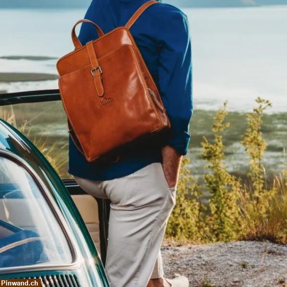 Bild 1: Alpenleder Laptop Rucksack HUCKEPACK zu verkaufen