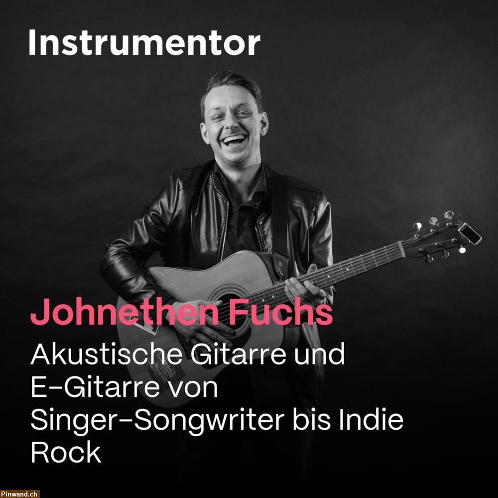 Bild 1: Gitarren Unterricht bei Johnethen Fuchs