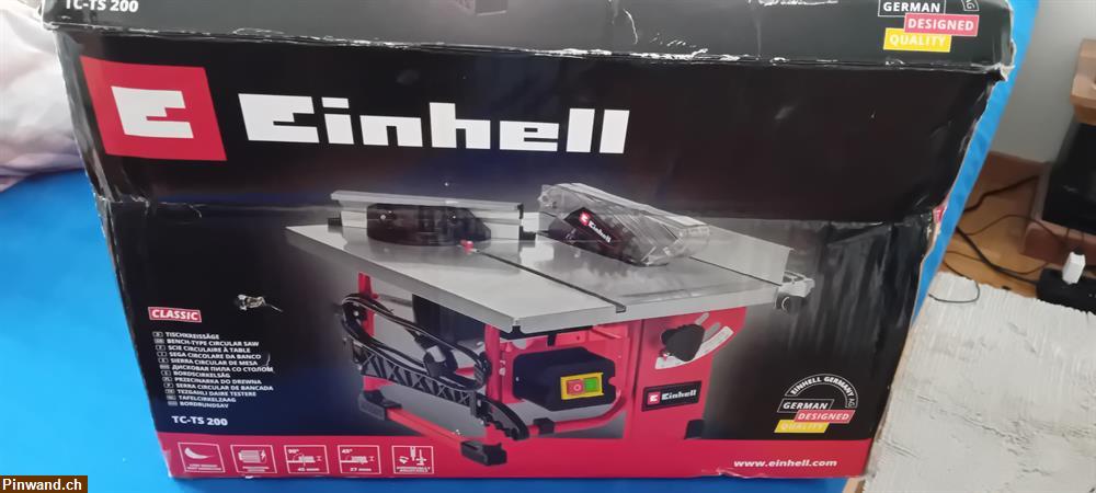 Bild 1: Tischkreissäge Einhell neuwertig zu verkaufen