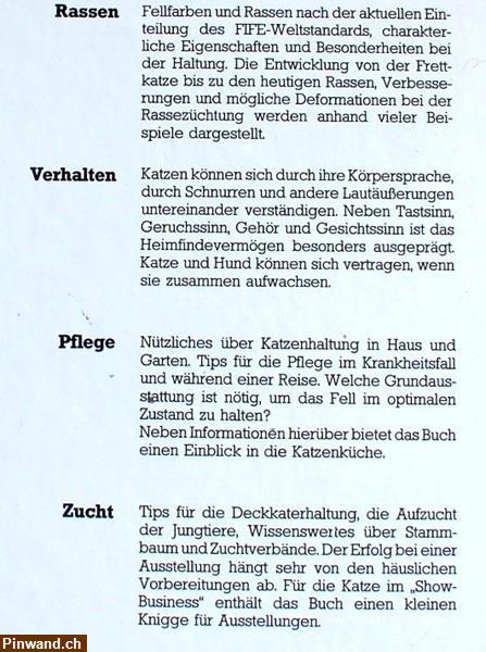 Bild 2: Katzen Ratgeber von  Bärbel Gerber