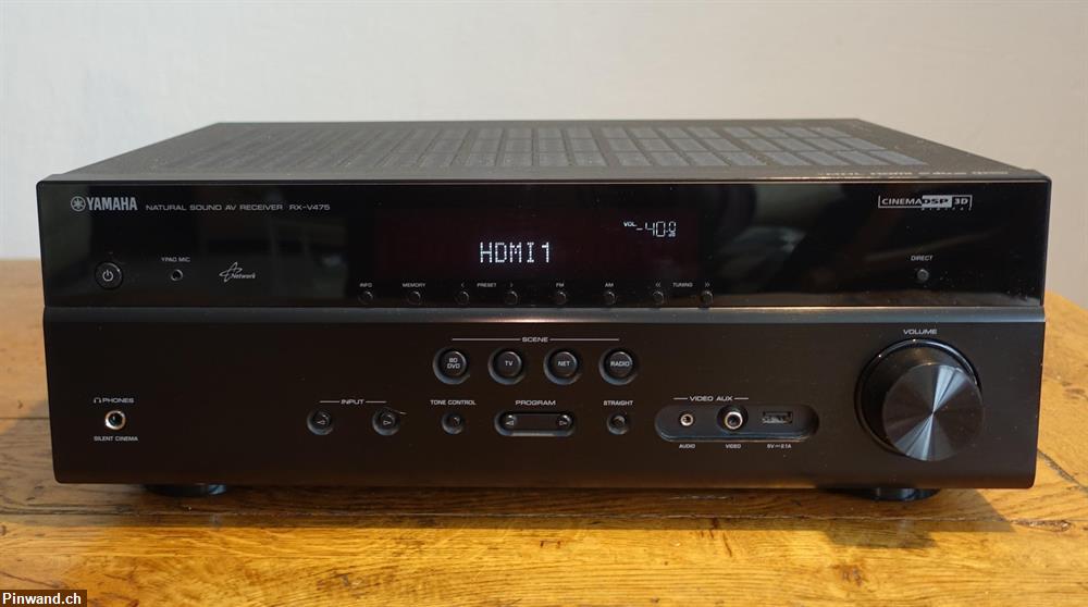 Bild 2: Receiver Yamaha RX-V475 AV-Receiver zu verkaufen