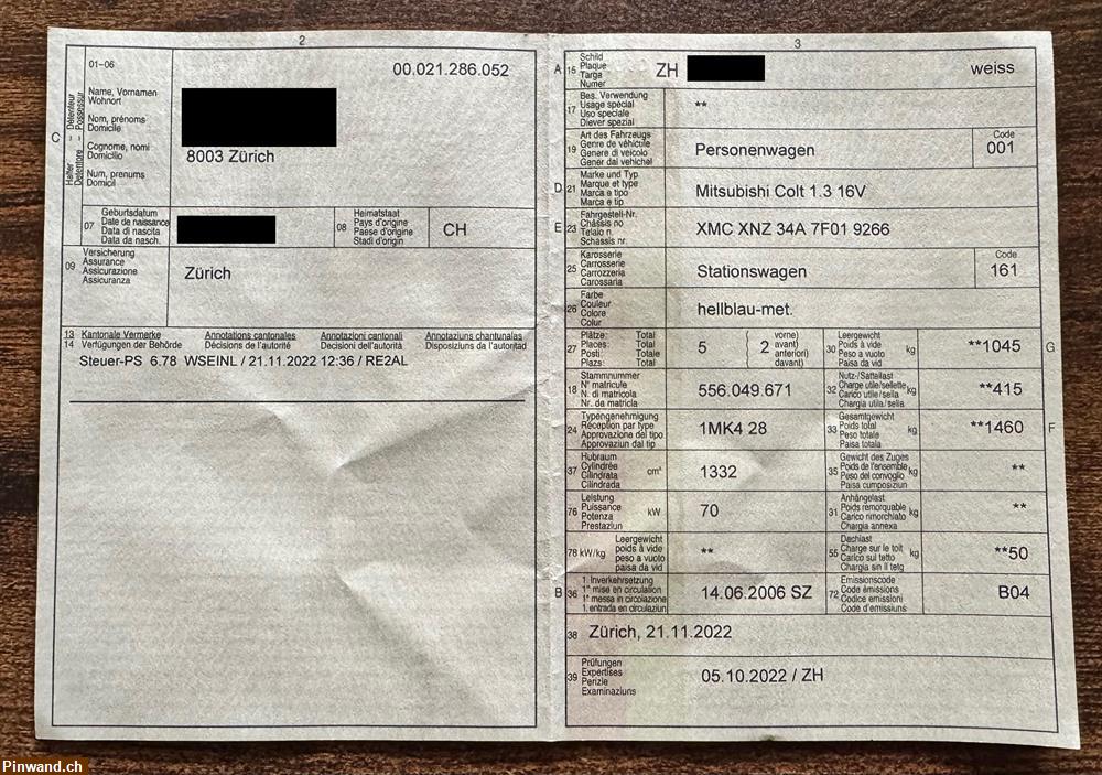 Bild 6: Mitsubishi Colt 1.3 16V zu verkaufen