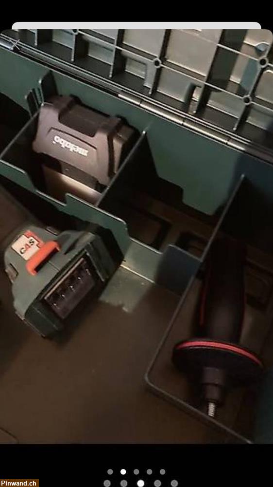 Bild 2: Winkelschleif Maschine