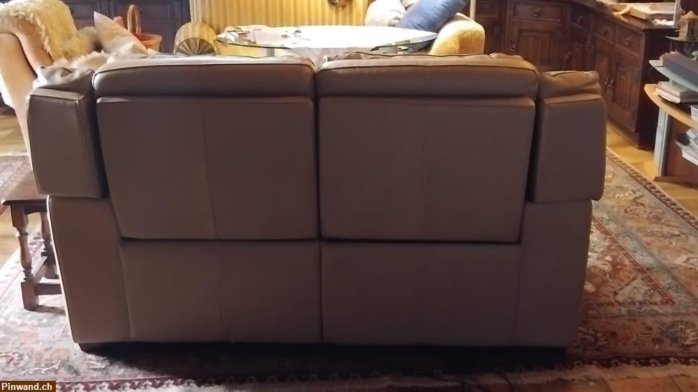 Bild 2: Ledersofa elektrisch zu verkaufen