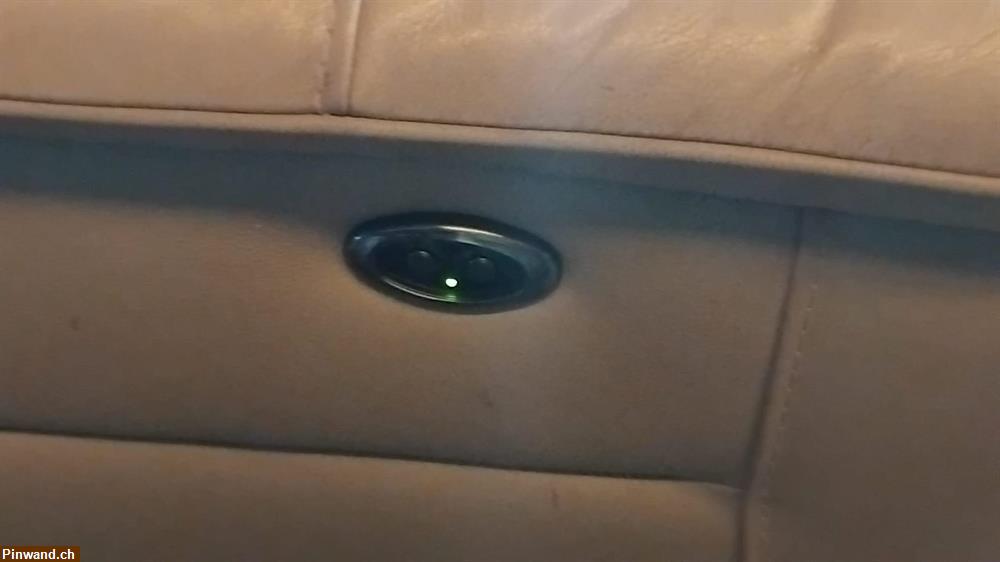 Bild 3: Ledersofa elektrisch zu verkaufen