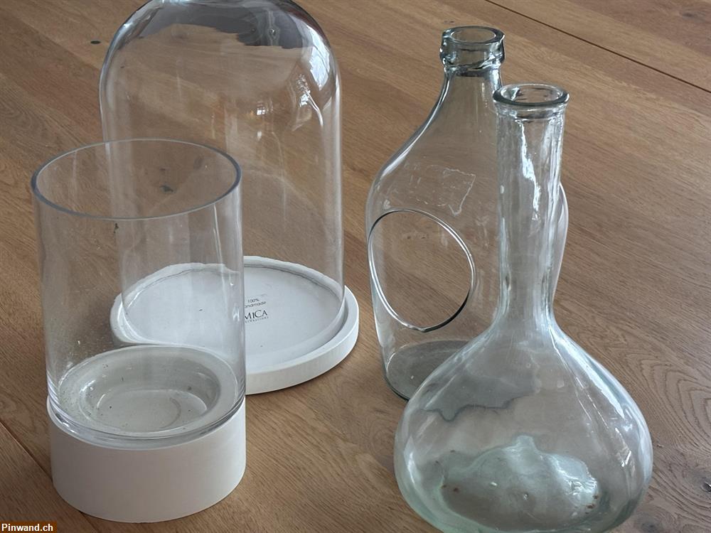 Bild 1: Gratis Vasen und Dekomaterial